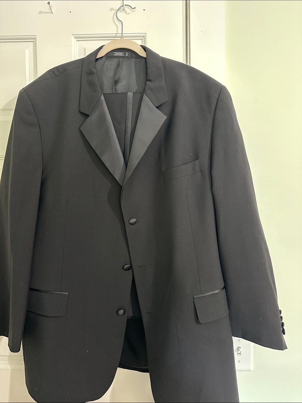 John Weitz Black Men's Tuxedo